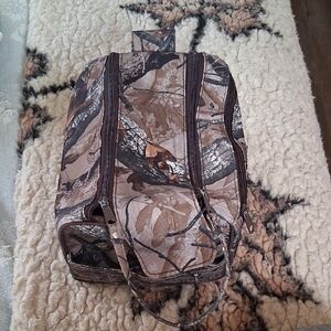 Camouflage Travel Dopp Kit for Men - Brown Camo